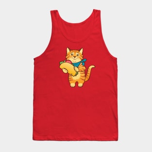 Cat with Taco Tank Top